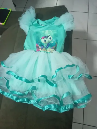 Vestido temático casa mágica da gaby