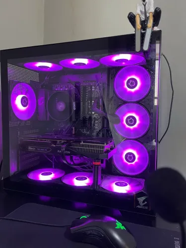 PC Gamer RX 7600 8GB + Ryzen 5 5600GT | 16GB RAM | 3 Meses de Uso | Com Nota e Garantia