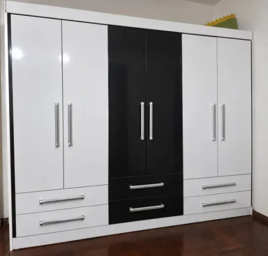 QUARDA- ROUPAS 6 PORTAS 6 GAVETAS