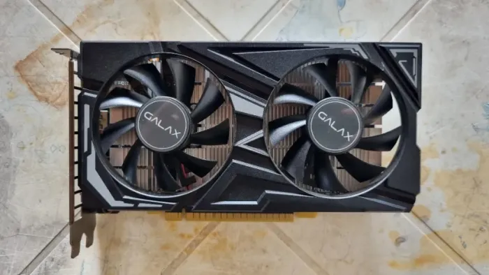 Placa de Vídeo Galax GTX 1650 EX 4GB GDDR6 1-Click OC - Com Caixa - Excelente Estado