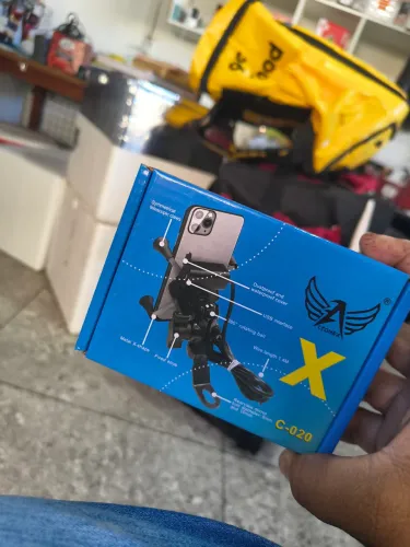 Suporte garra para moto 