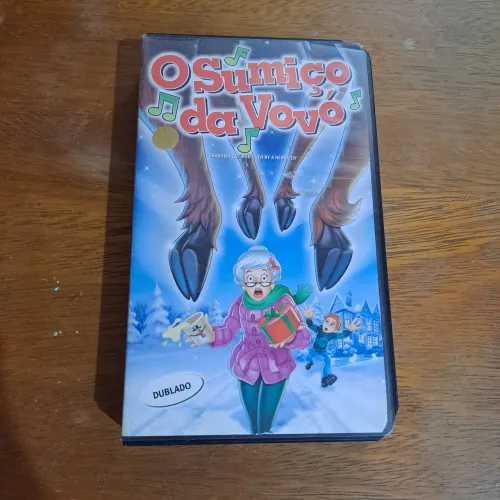 Fita VHS O Sumiço da Vovó Filme Dublado