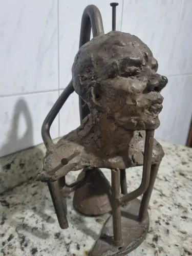 Anatomia da Fundição - Escultura didática em bronze 90/10 (Padrão Europeu)
