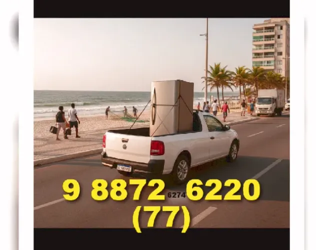 Frete Rápido Barato JB (77) 9+8872+6220 Recreio Candeias Centro e Bairros hoje!