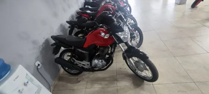 HONDA CG START 160 VERMELHA 2023 Shalon veículos Cariacica 