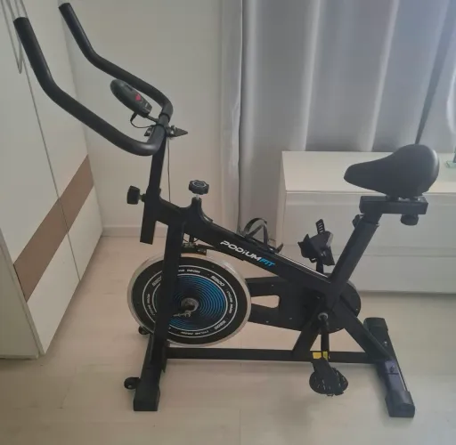 Bicicleta Ergométrica Spinning PodiumFit S300 - Silenciosa