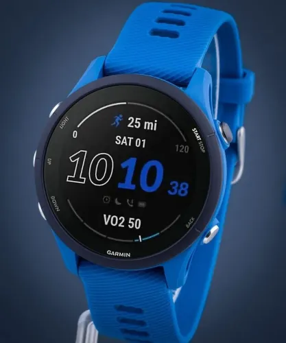 Garmin Forerunner 255 azul novo