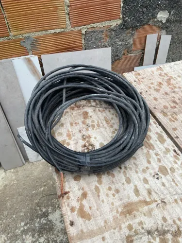 25mts de fio 10 mm cor preto