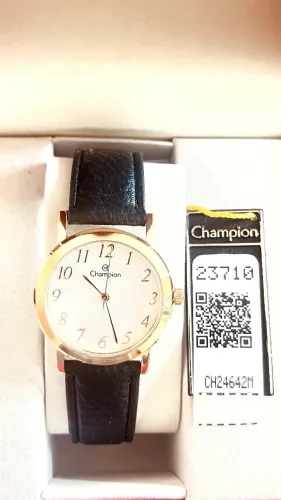 Relógios Champion em pulseira de couro! Vários Modelos! Novos!!