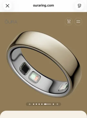 Anel oura ring