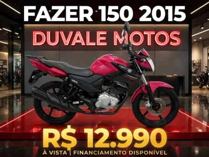Ys Fazer 150 Ed! Linda Moto! Ano 2015! Financiamos e aceitamos trocas!