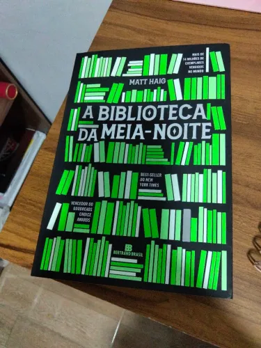 Livro A biblioteca da meia-noite