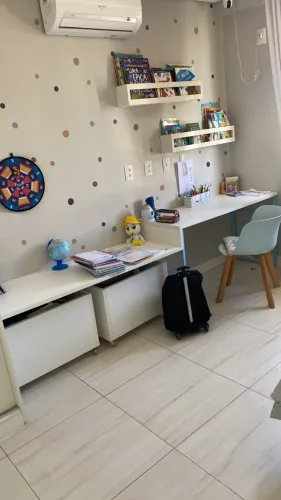 Estacao mesa de trabalho e cadeira - móveis planejados