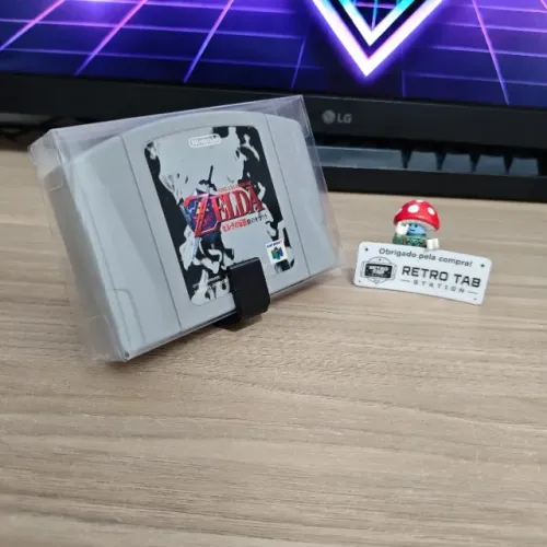 Zelda Ocarina of Time Nintendo 64 - Quase Mint Japonês testado