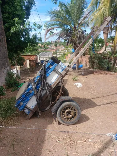 Pra vender essa carroça