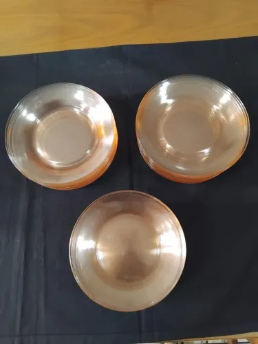 Jogo de pratos Duralex Rosa
