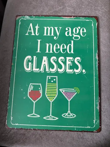 SEM USO. Placa vintage de metal