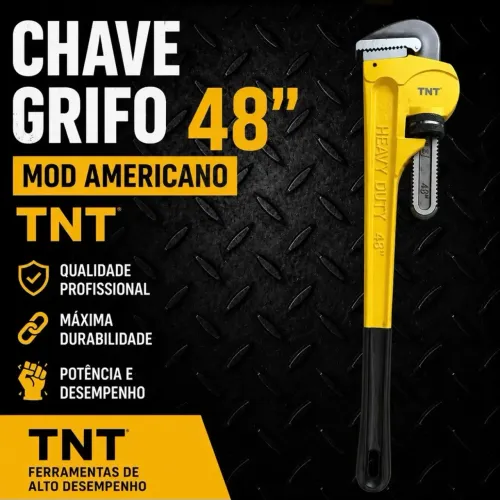Chave Grifo Cano 48 Tnt Modelo Americano