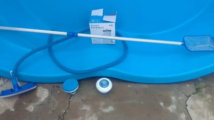 Piscina de fibra