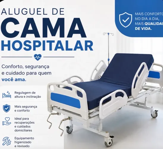 Aluguel de cama hospitalar