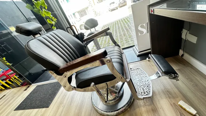 Cadeira de barbearia Van de Velde