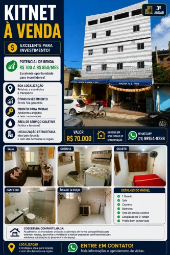 Kitnet Pituaçu