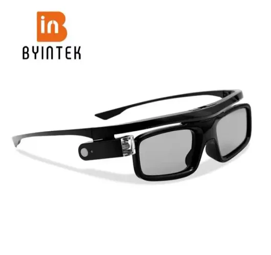 Óculos Byintek 3D DLP Ativo para todos projetores DLP