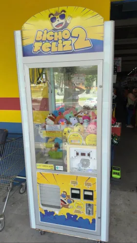 3 GRUAS DE BRINQUEDOS, PELÚCIAS - EXCELENTE NEGÓCIO, ALTA RENTABILIDADE!
