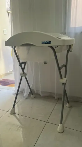 Banheira com trocador