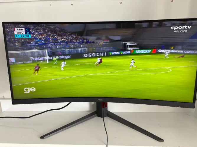 Monitor Gamer Curvo AOC Agon 34", Ultrawide, WQHD, 180Hz, 0.5ms, Fast VA - U34G4C