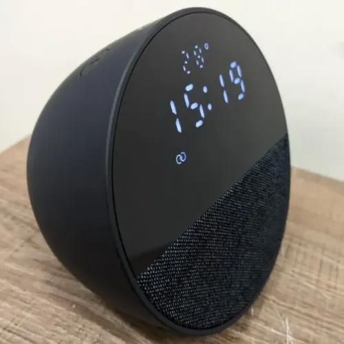 Caixa De Som Bluetooth Rádio Relógio Despertador Espelho Fm Novo Loja Coimbra Computadores