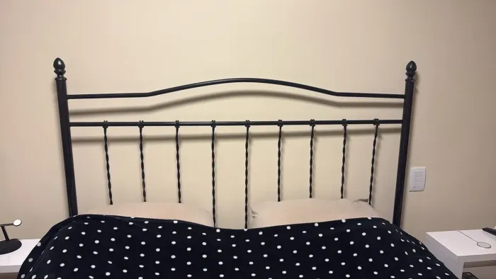 Cabeceira metálica para cama Queen