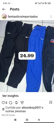 Calça Dodge c elástico na perna