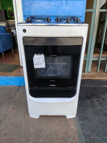 Vendo fogão de 4 bocas Consul branco