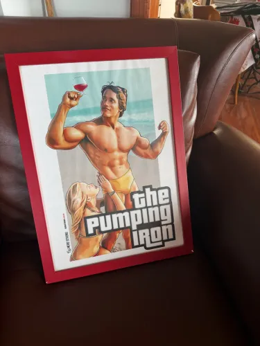Quadro Arnold Schwarzenegger