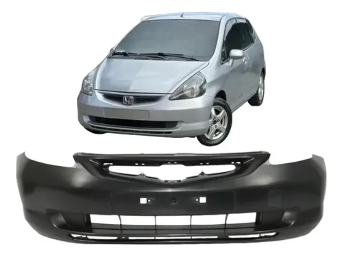 Parachoque Dianteiro Honda Fit 2003 2004 2005 2006 Novo Preto