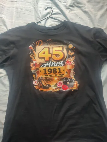 Camiseta comemorativa