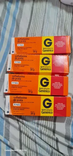 Pomada sulfadiazina de prata