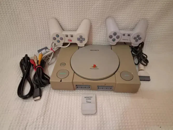 playstation 1 fat saída game shark leitor novo com garantia