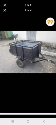 Carretinha reboque pra moto e carro