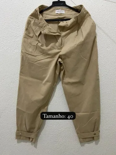 Calça bege