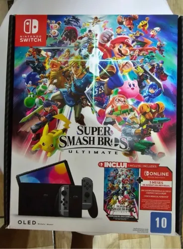 Nitendo switch oled super smash bros