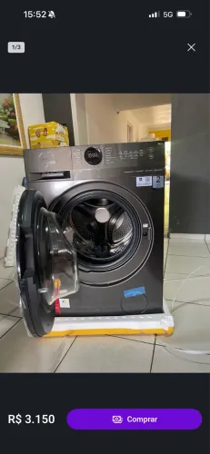 Lava e Seca LG 14kg Smart - Inteligência Artificial