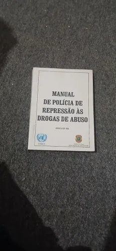 Livro de Polícia de Repressão as Drogas
