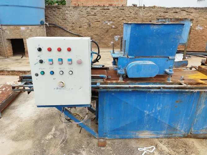 Máquina fabricar telhas de cimento