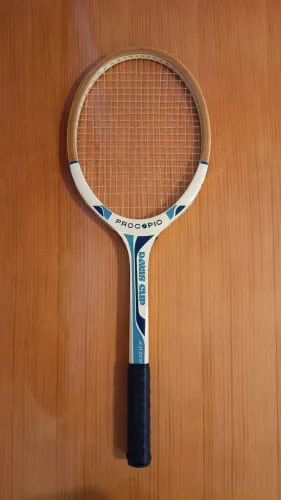 Raquete de madeira Procópio Davis Cup Junior