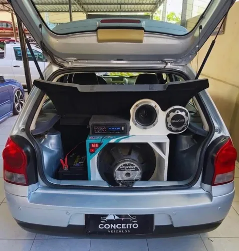 Caixa trio, som residencial e automotivo