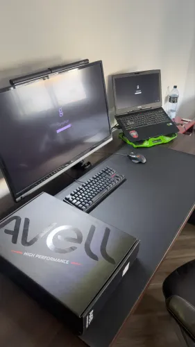 Notebook Gamer Avell G1555 Iron - i7, GTX 1060 6GB, 16GB RAM, SSD + HD