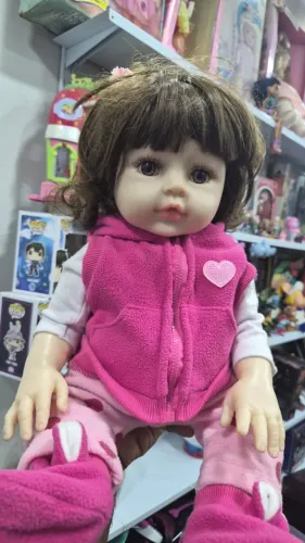 Boneca Bebê Reborn Valentina Laura Baby Original 45 cm