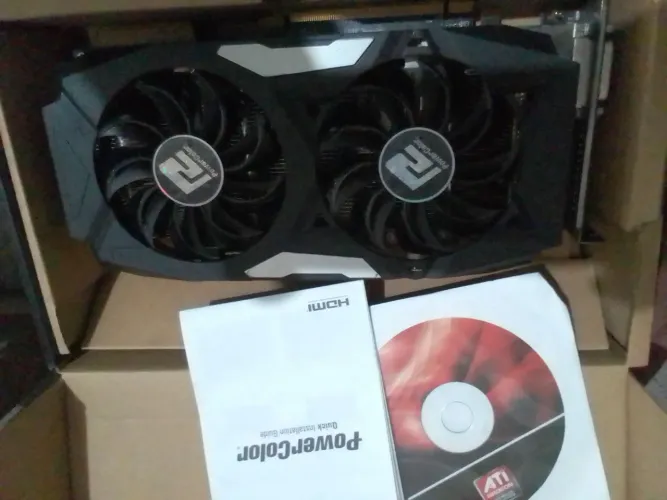 Rx 480 original Pichau 8gb vram  - não envio -Retirada no portão 